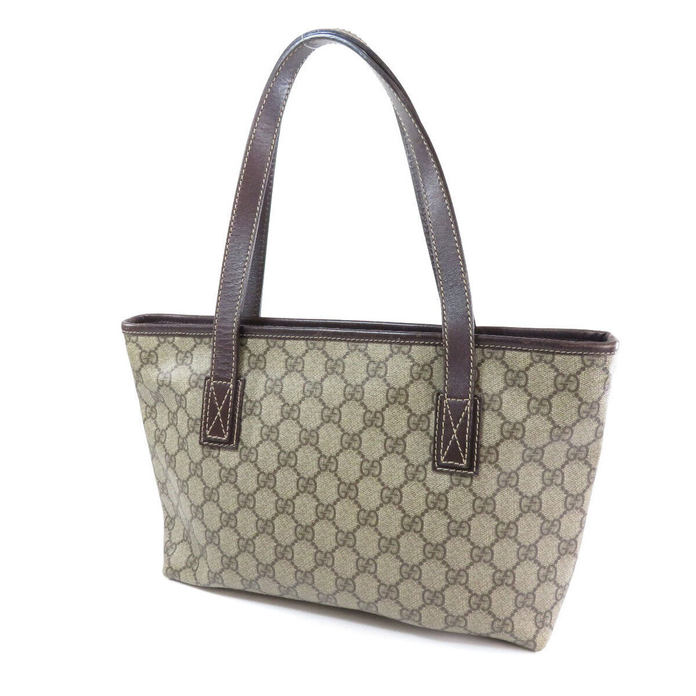 Gucci Bag Supreme Tote Shoulder Brown GG - Picture 1 of 10
